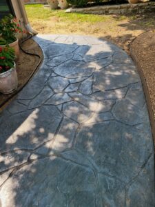 stone walkway