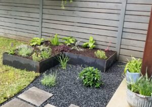 steel raised garden bed