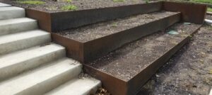 raised steel garden beds