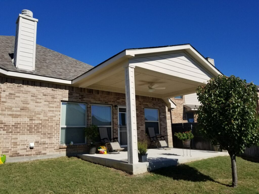 brand new patio